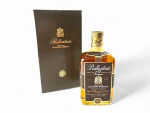 1T3★ウイスキー750ml/WHISKY★ Ballantine's バランタイン 12年 ベリーオールド スコッチウイスキー 洋酒