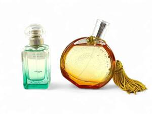 1M3★HERMES/エルメス★香水 2点セット EAU DES MERVEILLES オーデ メルヴェイユ 100ml/ナイルの庭 50ml オードトワレ