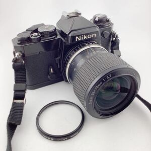 Nikon FE フィルムカメラ LENS 36-72mm 1:3.5 ボディ レンズセット 【k2740-n68】