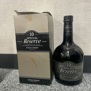 SUNTORY RESERVE サントリー リザーブ WHISKY ウイスキー 10年 スペシャルリザーブ 古酒 750ml 【a1520-N60】