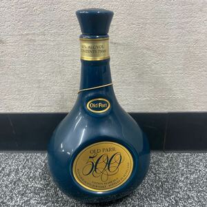 Old Parr オールドパー 500周年 陶器 スコッチ ウイスキー 箱入 未開栓 古酒 750ml 43% ※ジャンク 【a1575-N70】