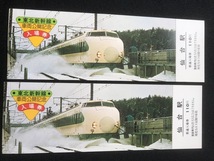 東北新幹線車両公開記念仙台駅入場券　3枚一組　２セット_画像4