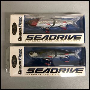 未使用 エバーグリーン Ocean Fleet SEA DRIVE シードライブ イナッコ レッドヘッドホロ オールドルアー バス 釣具 ルア