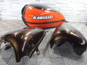 ●●　謹賀新年　０６年 Ｗ６５０＆Ｗ４００： Ｗ３前期　Ｚ２火の玉カラー 純正外装セット新品同様●●