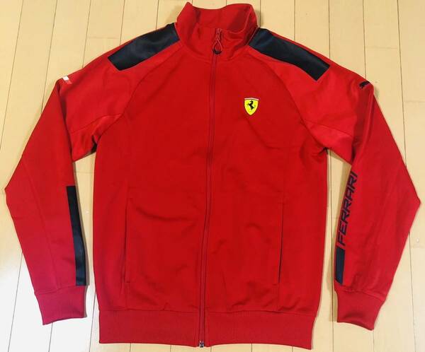 【送料無料】【即決】【USED】PUMA/SCUDERIA FERRARI/ジャージジャケット/XS/240111