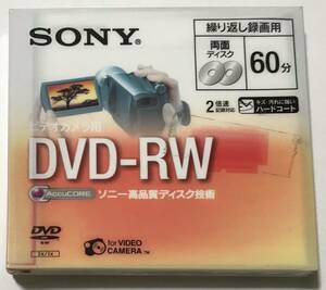 ビデオカメラ用DVD-RW（8cm）SONY DMW60A　新品