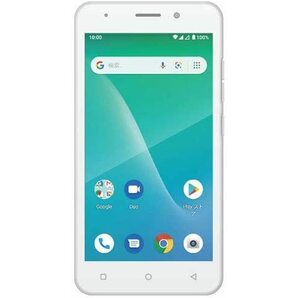 【リテール品】Dual simフリー Android スマホ 本体 Geanee ADP-503G White 4G LTE IPS液晶 軽量 コンパクト microSD対応の画像1