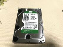 M1561 Western Digital Green WD30EZRX 3TB 3.5インチ　使用 917時間 全国送料無料 _画像1