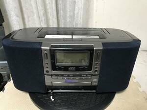 M1609 Panasonic RX-DD1 ステレオ DDC CD ラジカセ パナソニック カセットデッキ B i-AMP 4-DRIVE 全国送料無料