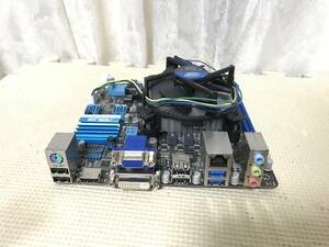 M1641 ASUS INTEL H61 LGA1155 Mini-ITXマザー P8H61-I +CPU Corei3-2120 BIOS確認済　全国送料無料