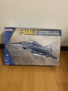 ⑧ 1円スタート F-16XL2 複座型 試作戦術戦闘機 （1/48スケール KNE48086） プラモデル 未組立 完品 戦闘機 kinetic 良品 箱劣化