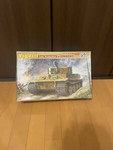 ⑯ 1円 未組立 ◆ DRAGON Pz.Kpfw.VI Ausf .E Tiger I Late Production ｗ/ZIMMERIT ドラゴン 6383 1:35 戦車 プラモ 模型 陸 軍 外箱劣化