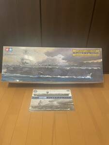 62 円【TAMIYA】タミヤ 1/350アメリカ海軍原子力航空母艦エンタープライズ ビックスケール1m5㎜プラモデル ENTERPRISE 未組立 中美品