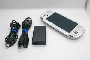 PlayStation Vita クリスタル・ホワイト (PCH-1000 ZA02) 　　　　　　　　　　　#1110-B-9