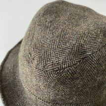 【未使用】RRL “Tweed Bucket Hat” L XL ヘリンボーン ツイード バケット ハット 帽子 キャップ Ralph Lauren ヴィンテージ_画像2
