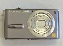 TH パナソニック LUMIX ルミックス DMC-FX9 コンパクトデジタルカメラ 中古品 動作未確認 ジャンク_画像1
