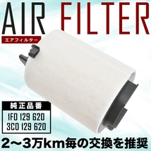 アウディ A3スポーツバック 8P エアコンフィルター ＋ エアクリーナー セット AIRF650 AIRCON435_画像3