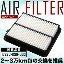 JF1/JF2 N-BOX N-BOXカスタム エアフィルター エアクリーナー H23.12-H29.9 ターボ車専用品 G・ターボA/G・ターボLパッケージ AIRF33_画像1