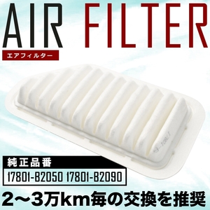 LA600F/LA610F シフォン/シフォンカスタム エアフィルター エアクリーナー H28.12-R1.7 NA車ノンターボ専用品 AIRF04