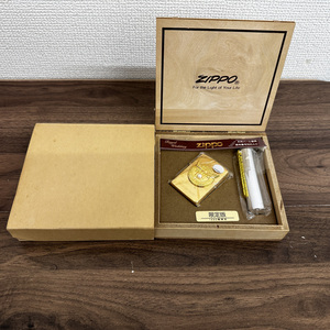 [M1-5]【未使用品】ZIPPO ライター ゴールド ロイヤル ウエディング 限定版 1000個限定 番号刻印入り 喫煙具 火花未確認 美品 専用箱有り