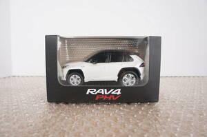 ★ プルバックカー ★ トヨタ RAV4 PHV ホワイトパール 中古ジャンク品