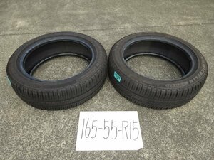 タイヤ　MICHELIN　ENERGY　SAVER 4　165 55 R15 75V　2本　2022年製