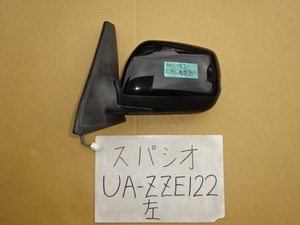 カローラスパシオ　17年　UA-ZZE122N　左ドアミラー　カラー 209　5本線　電動格納式　電動リモコン式