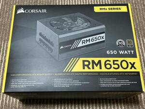 CORSAIR 電源ユニット RM650x　650ｗ　 80PLUS GOLD認証　フルモジュラー　