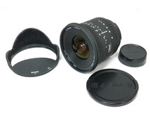 【 中古品】SIGMA AF17-35mm F2.8-4D EX ASPHERICAL ニコン用 広角ズーム レンズ シグマ 純正フード付き [管SI2143]_画像1