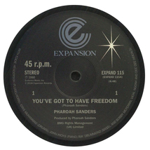 新品 12” Pharoah Sanders - You've Got To Have Freedom ★ レコード サバービア オルガンバー フリーソウル muro funk45 レアグルーヴ_画像1