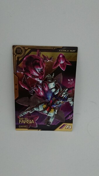★即決★ 機動戦士ガンダム アーセナルベース リンクステージレア ファルシア LXR01-007 LX1弾