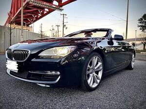 【激レア】1円〜売り切り　BMW 640i カブリオレ【電動オープンカー】【車検たっぷり乗って帰れる】【6シリーズ】