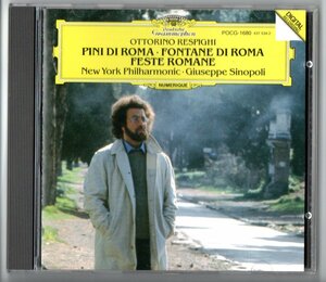 送料無料 CD シノーポリ レスピーギ:ローマ三部作 ニューヨーク・フィル ローマの噴水 ローマの松 ローマの祭り 1991年4月録音