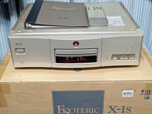 送料無料 元箱付き 動作良好 ESOTERIC エソテリック X-1S 高級CDプレーヤー 定価490000円 