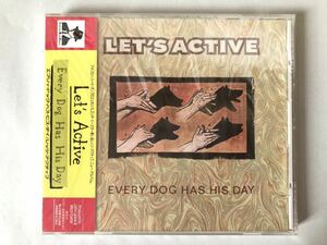 未開封 見本盤 レッツ・アクティブ LET’S ACTIVE エブリィ・ドッグ・ハズ・ヒズ・デイ