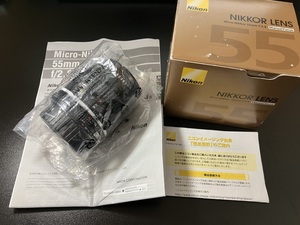 [希少後期コーティングSIC] ニコン Nikon Ai-S Micro NIKKOR 55mm F2.8 1:2.8　　ニコンマイクロニッコール　MFレンズ　803807