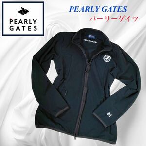 PEARLY GATES パーリーゲイツ フリース ジップアップジャケット サイズ5 (XL相当)ゴルフウェア メンズ 軽量 極暖