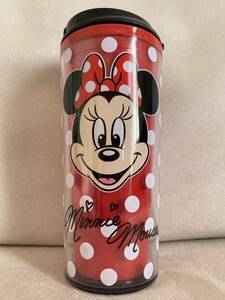 TDR Disney Land Minnie Mouse tumbler bottle cup dot red 