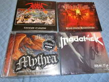 HR/HM輸入盤未開封4枚セット RIOTOR,PRIME EVIL,MAVERICK,MYTHRA(NWOBHM 限定盤パッチ付き)_画像1