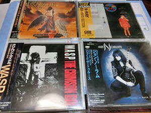 HR/HM 中古盤４枚セット X-RAY,KARELIA,JOHN NORUM,WASP すべて国内盤