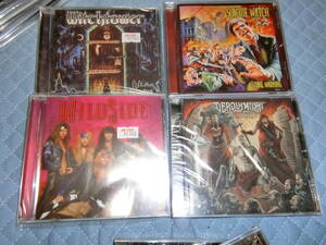 HR/HM 輸入盤新品未開封４枚セット Witchtower,SUICIDE WATCH,WILD SIDE,DEADLYMOSH