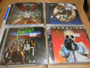 HR/HM 輸入盤新品未開封４枚セット Blitzkrieg,FAST KURZ(NWOBHM),JADE(Holland),HARDLINE(Sweden) 