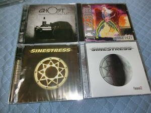 HR/HM 輸入盤新品未開封４枚セット GHOST AVENUE,LUZBEL,SINESTRESS２枚