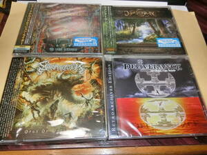 HR/HM THRASH,DEATH系新品未開封４枚セット DIE APOKALPTISCHEN REITER,WINTER SUN,Saponification,DELIVERANCE