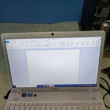 SONY VAIO Windows10 Core i5 office2010 中古 ジャンク扱い品_画像10