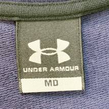 S1658 ★美品★ UNDER ARMOUR メンズ トレーナー 長袖 人気 ネイビー（紺）ビッグロゴ 万能 シンプルデイリーカジュアル_画像8