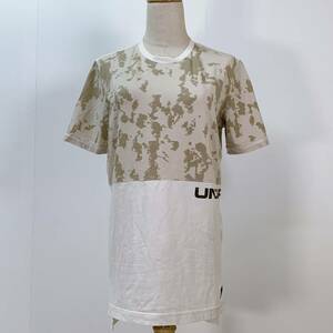 S1692 UNDER ARMOUR メンズ Tシャツ 半袖 人気 ベージュ 万能 カジュアル スポーティチックスタイル 白 ロゴ