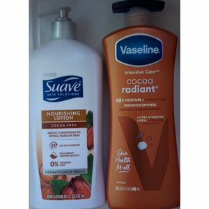 ヴァセリン　Vaseline　ココアラディアント　スアーヴSuave　ココアバター　ボディローション　アメリカ版