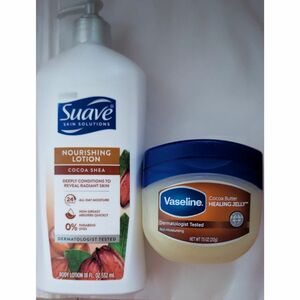 ヴァセリン　Vaseline　ヒーリングジェリー　Suaveスアーヴ　ココアバター　ボディローション　アメリカ版