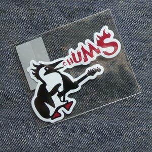 チャムス Sticker ステッカー CHUMS Rock Booby 新品 CH62-0047 PVC 防水 